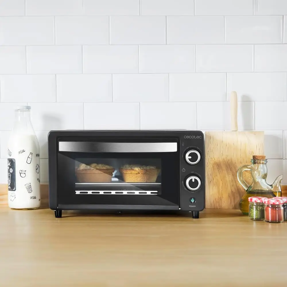 Cecotec Bake&Toast 1090 Black - Horno de Sobremesa 10L foto 3