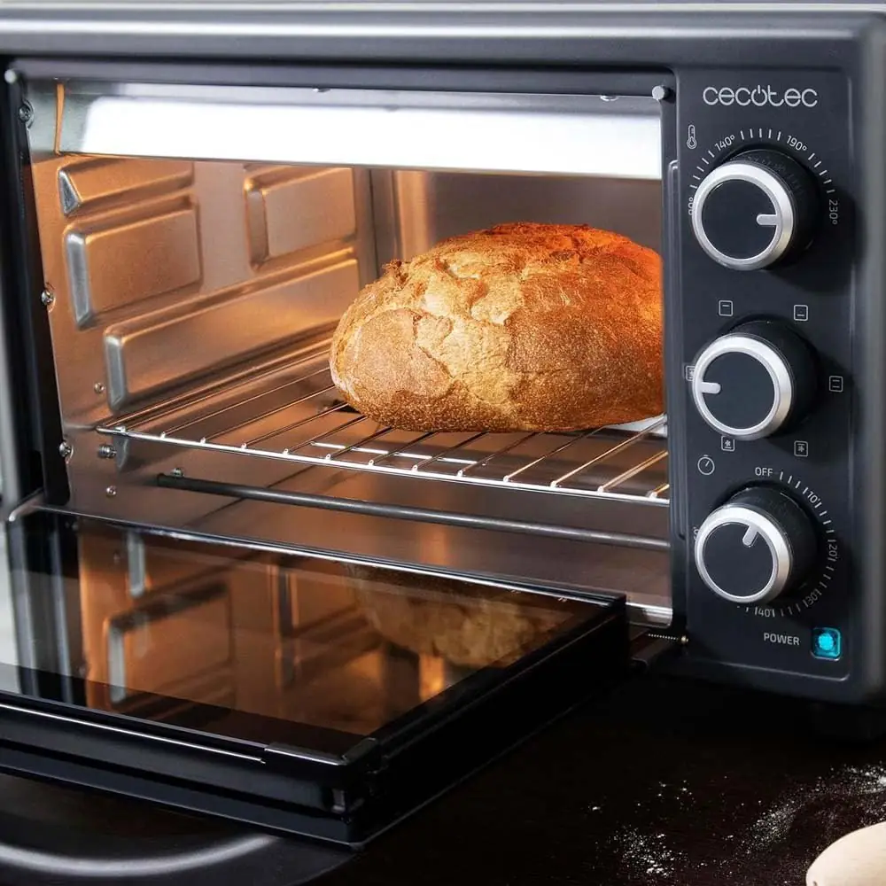 Cecotec Bake&Toast 2600 Black 4Pizza - Horno de Sobremesa 26L foto 3