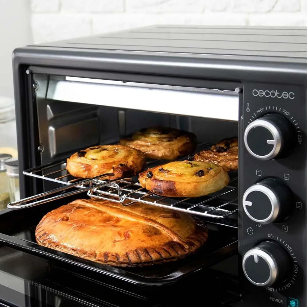 Cecotec Bake&Toast 2600 Black 4Pizza - Horno de Sobremesa 26L foto 5