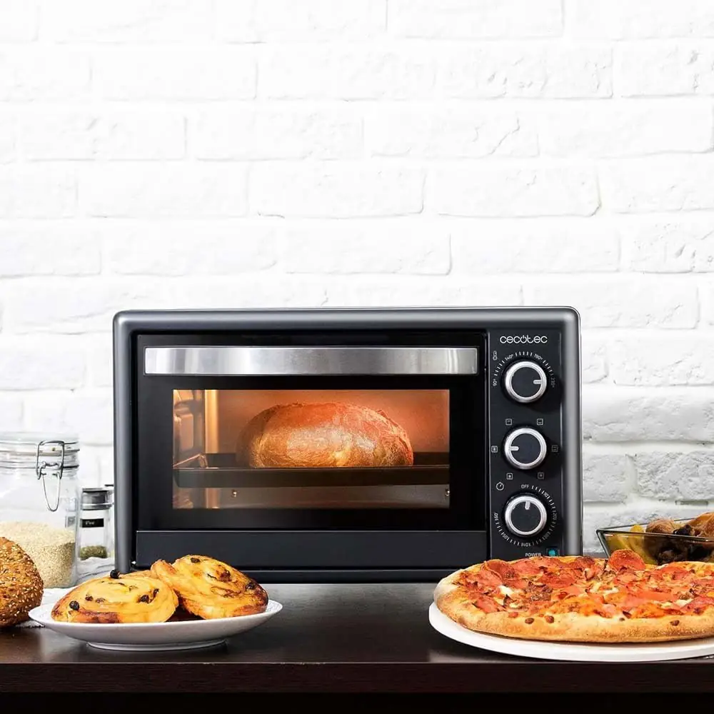 Cecotec Bake&Toast 2600 Black 4Pizza - Horno de Sobremesa 26L foto 6