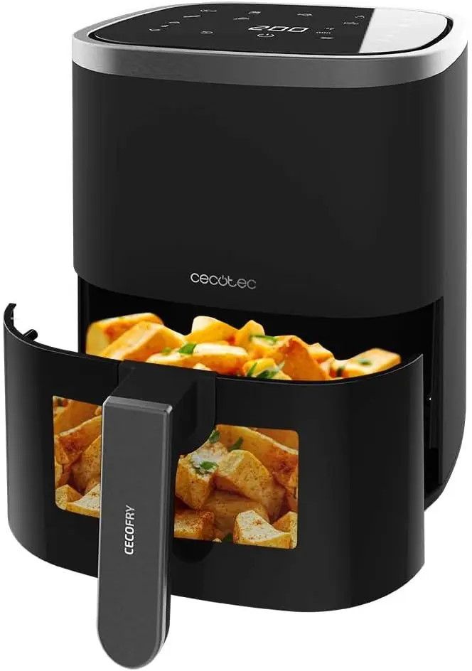 Cecotec Cecofry Fantastik Window 4000 - Freidora de Aire 4L foto 3