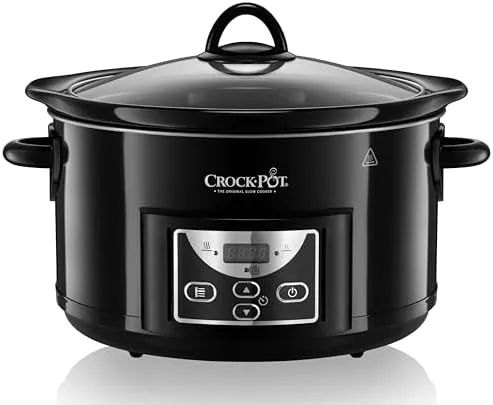 Crockpot Olla de Cocción Lenta 4,7L