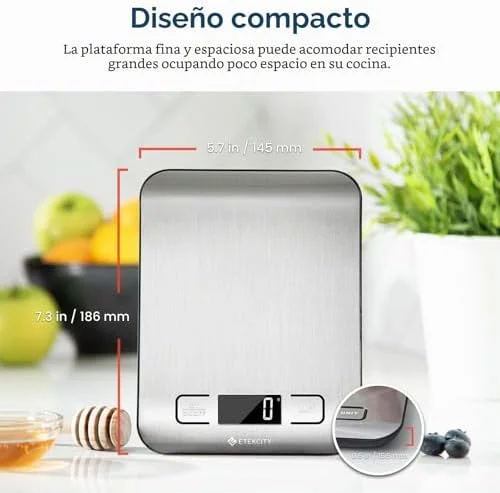 Etekcity EK6015 - Báscula de Cocina Digital foto 3
