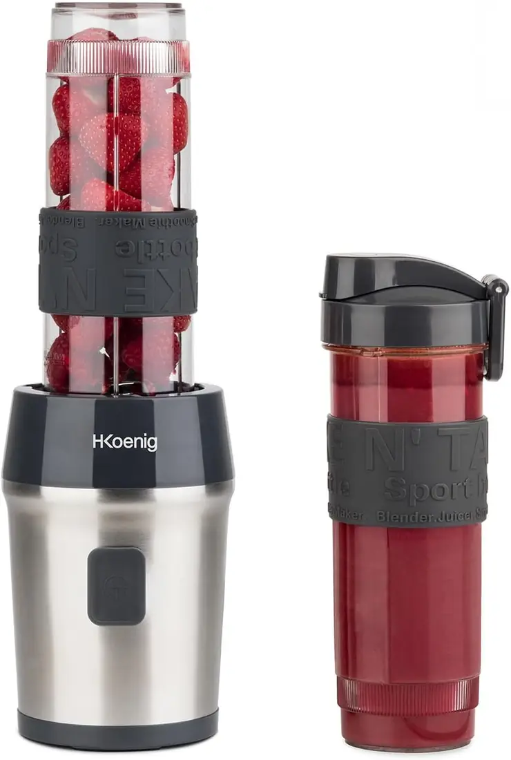 H.Koenig SMOO9 Mini Batidora Portátil 300W