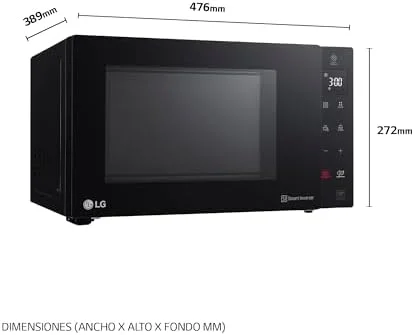 LG MH6535GIS - Microondas con Grill NeoChef 25L foto 3