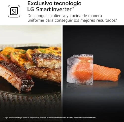 LG MH6535GIS - Microondas con Grill NeoChef 25L foto 7