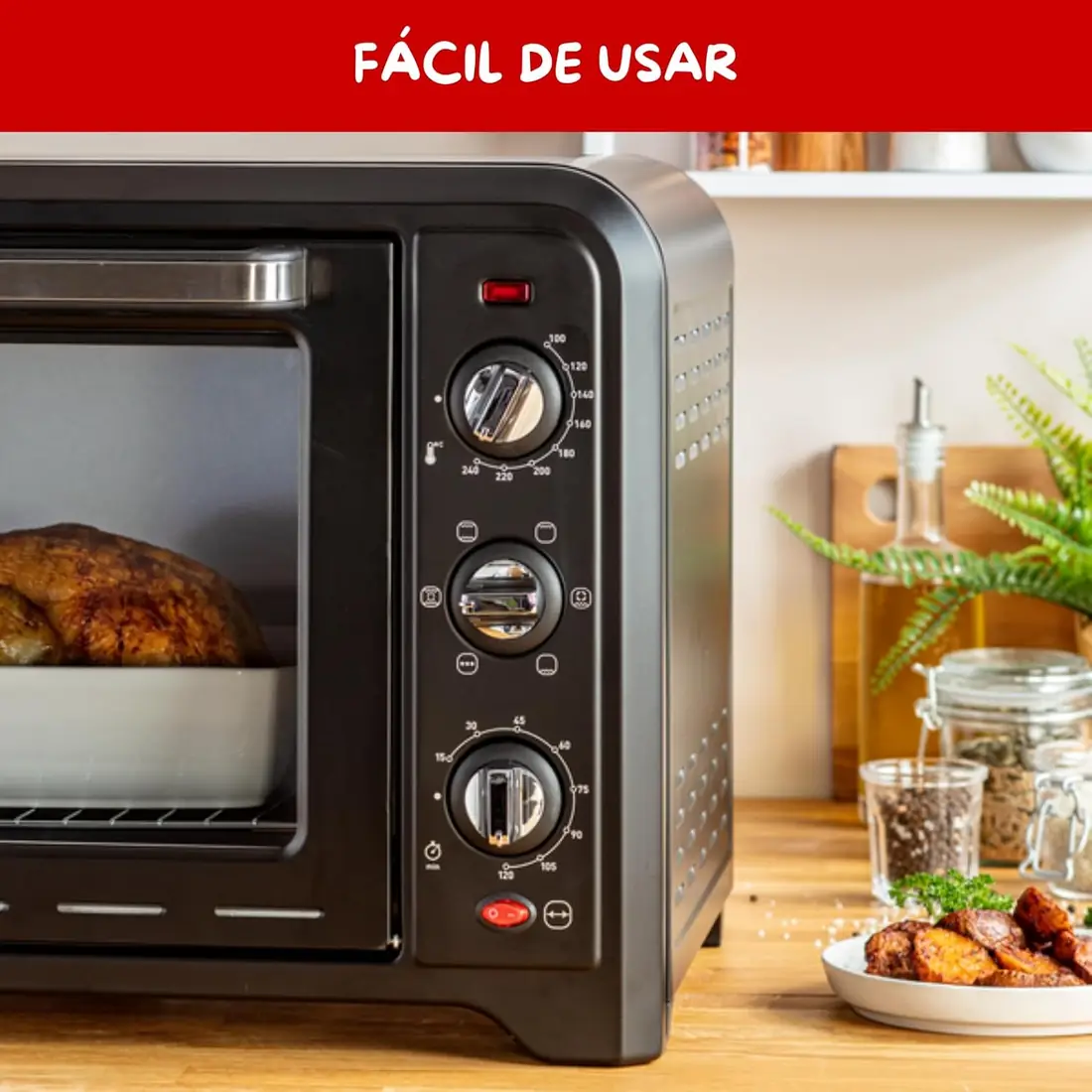 Moulinex Optimo OX4858 - Horno Eléctrico 39L foto 5