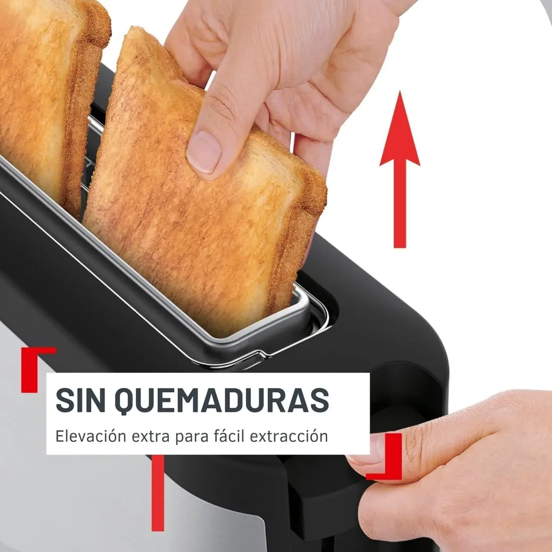 Tefal Element TL4308 - Tostadora 1 Ranura Larga foto 4
