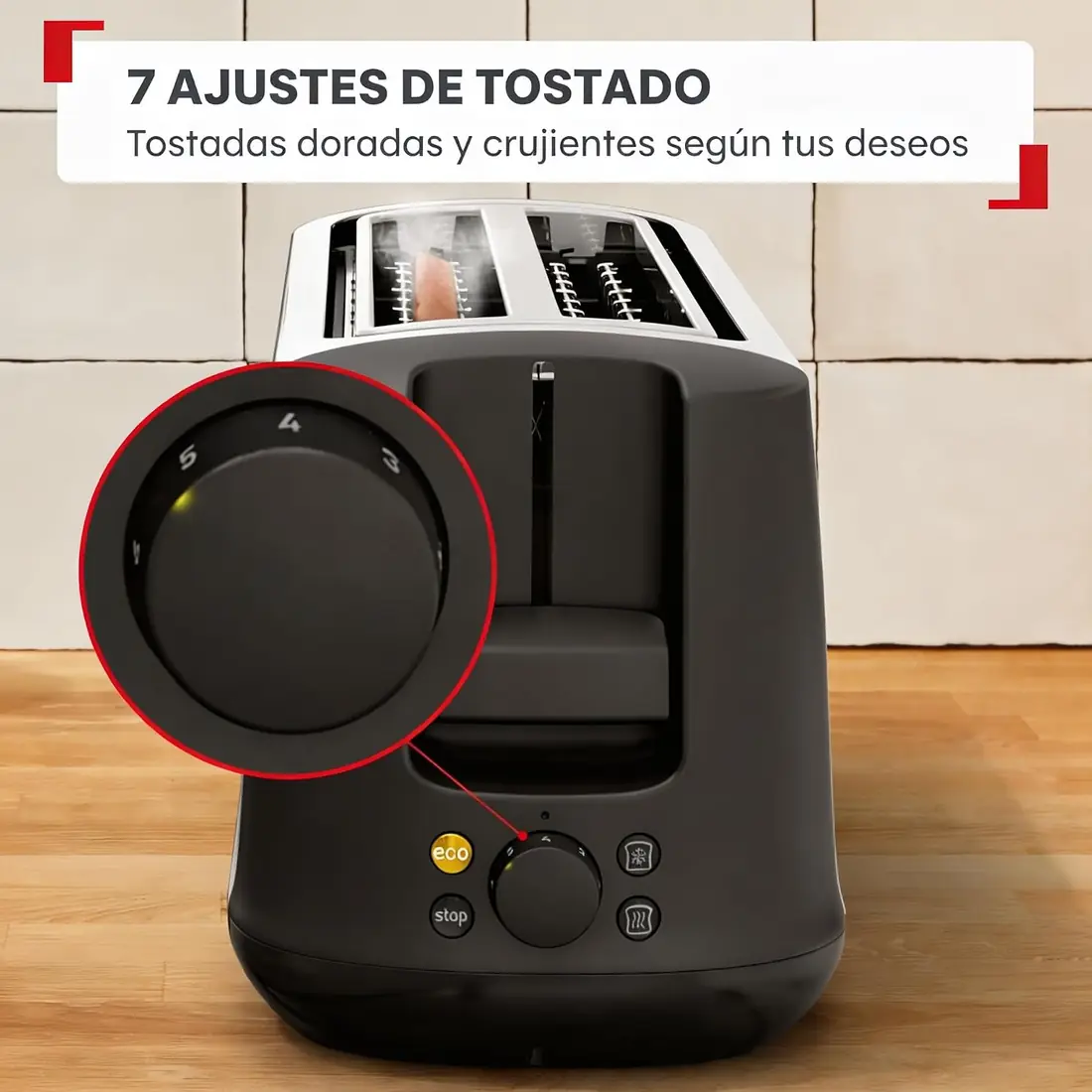 Tefal Element TL4308 - Tostadora 1 Ranura Larga foto 6